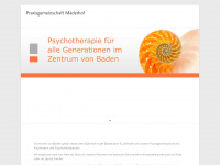praxis-maederhof.ch Webseite Vorschau