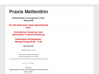 praxis-mellenthin.de Webseite Vorschau