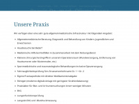 praxis-obersaxen.ch Webseite Vorschau