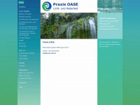 praxis-oase.ch Webseite Vorschau