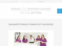 praxis-otten-ffm.de Webseite Vorschau