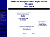 praxis-peterfrank.de Webseite Vorschau