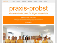 praxis-probst.de Webseite Vorschau