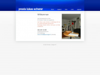 praxis-scherer.ch Webseite Vorschau