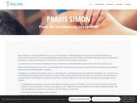 praxis-simon.de Webseite Vorschau