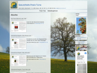 praxis-tuina.ch Webseite Vorschau