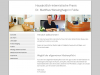 praxis-wessinghage.de Webseite Vorschau