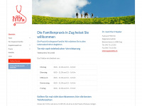 praxis-zug.ch Webseite Vorschau