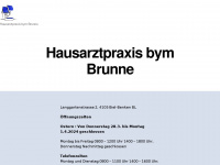 praxisbymbrunne.ch Webseite Vorschau