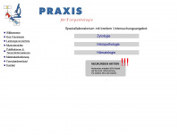 praxisfuertierpathologie.de Webseite Vorschau