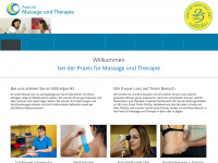 praxismassagetherapie.ch Webseite Vorschau