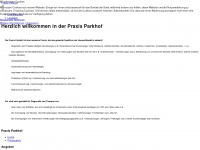 praxisparkhof.ch Webseite Vorschau