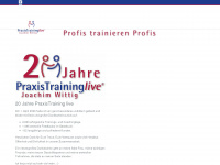 praxistraining-live.de Webseite Vorschau