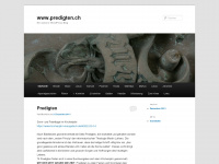 predigten.ch Webseite Vorschau