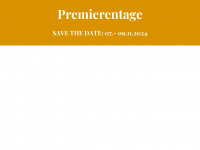 premierentage.at Webseite Vorschau