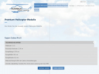 premium-helicopter.de Webseite Vorschau