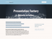 presentation-factory.ch Webseite Vorschau
