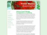 pressel-massage.de Webseite Vorschau