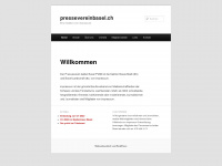 pressevereinbasel.ch Webseite Vorschau