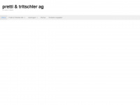 prettitritschler.ch Webseite Vorschau