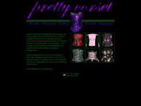 prettycorset.de Webseite Vorschau