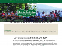 pretzfelderkeller.de Webseite Vorschau