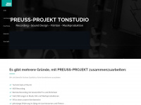 preuss-projekt.at Webseite Vorschau