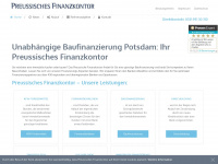 preussisches-finanzkontor.de Webseite Vorschau