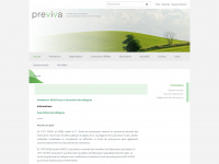 previva.ch Webseite Vorschau