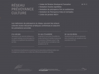 prevoyance-culture.ch Webseite Vorschau