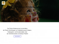 priener-kindersommer.de Webseite Vorschau