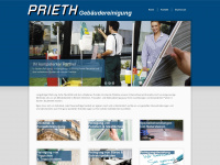 prieth.at Webseite Vorschau