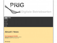 prig.ch Webseite Vorschau