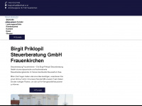 priklopil.at Webseite Vorschau