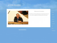 prima-musica.de Webseite Vorschau
