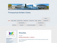 primarschule-amlehn.ch Webseite Vorschau