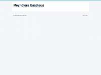 meyhoefers-gasthaus.de Webseite Vorschau