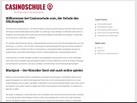 casinoschule.com Webseite Vorschau