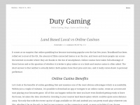 dutygaming.com Webseite Vorschau