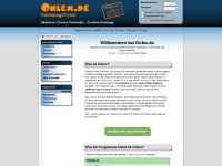 homepage-tools.onlex.de Webseite Vorschau