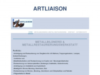 artliaison.de Webseite Vorschau