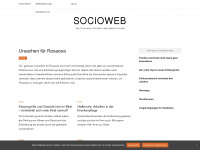 socioweb.de Webseite Vorschau