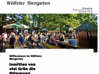 wuelfeler-biergarten.de Webseite Vorschau