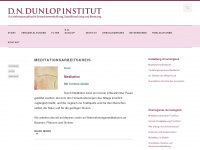 dndunlop-institut.de Webseite Vorschau