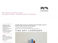 niederrheinischer-kunstverein.de Webseite Vorschau