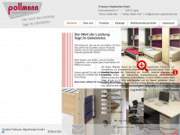 pollmann-objektmoebel.de Webseite Vorschau