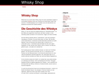 whisky-shop.de Webseite Vorschau