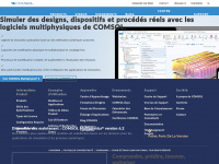 comsol.fr Webseite Vorschau