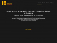 multimedia-architektur.de Webseite Vorschau