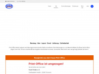 print-office.de Webseite Vorschau
